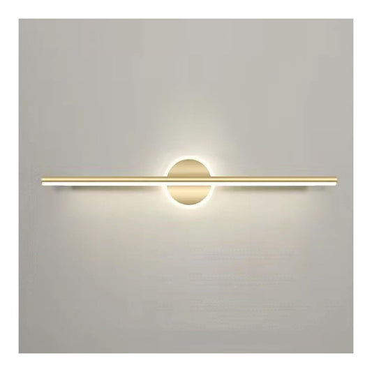 Applique da parete struttura in metallo stile minimalista bianco
