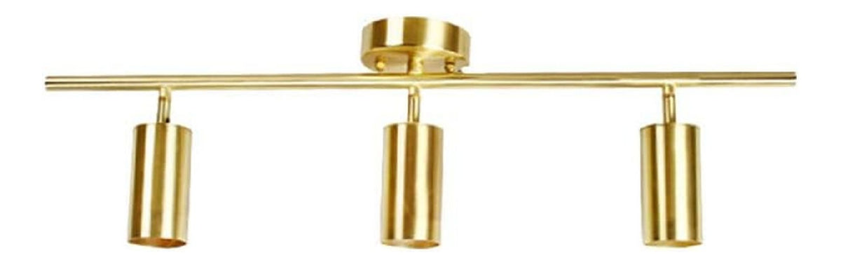 Plafoniera da soffitto regolabile in alluminio oro