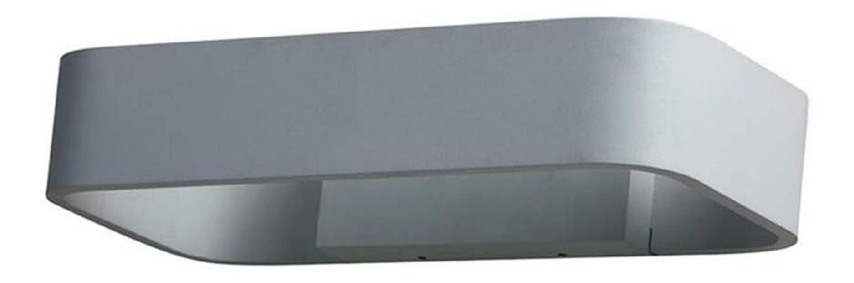 In alluminio applique da parete LED integrato grigio