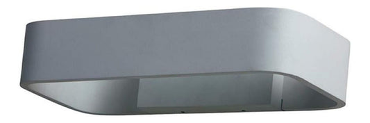 In alluminio applique da parete LED integrato grigio
