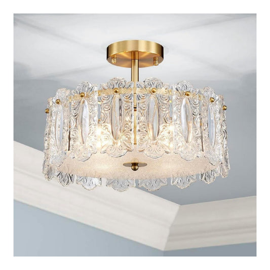 Plafoniera da soffitto 25.4 cm dimmerabile rame