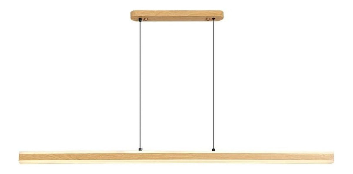 Lampadario da soffitto SKYGOO Lampadario acrilico legno frassino nero