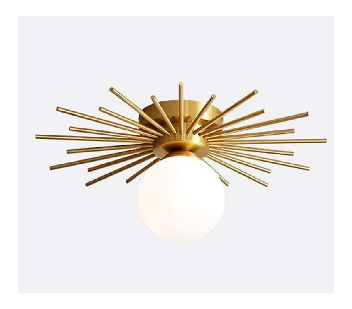 Plafoniera da soffitto regolabile con vetro bianco con diffusore in vetro