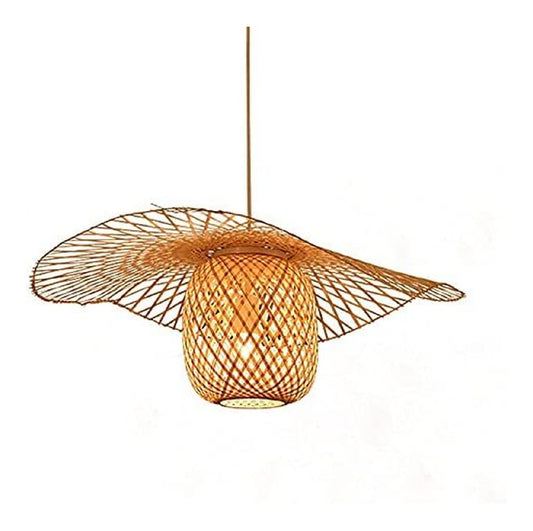 Lampada a sospensione Lampada Sospensione bambu Intrecciato Mano