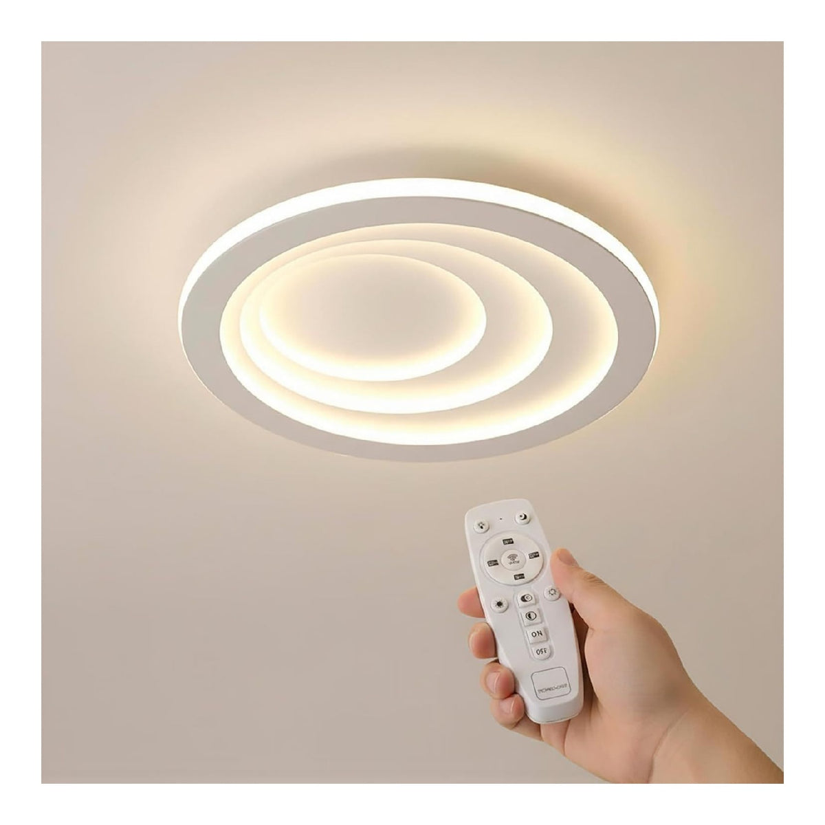 Illuminazione da soffitto Planetitaly Plafoniera Moderna Bluetooth APP, blu