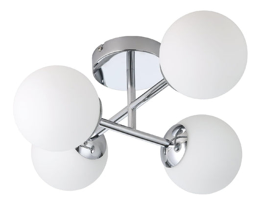 Plafoniera Eglo lampada soffitto Castrovido, quattro