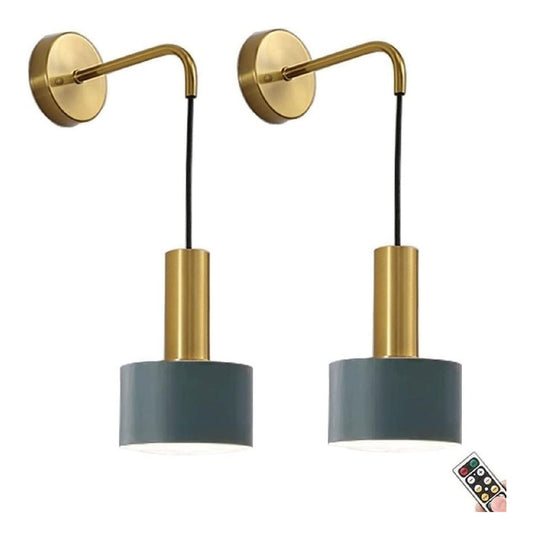 Lampada da parete Moderne Applique Parete dimmerabili Batteria, ottone