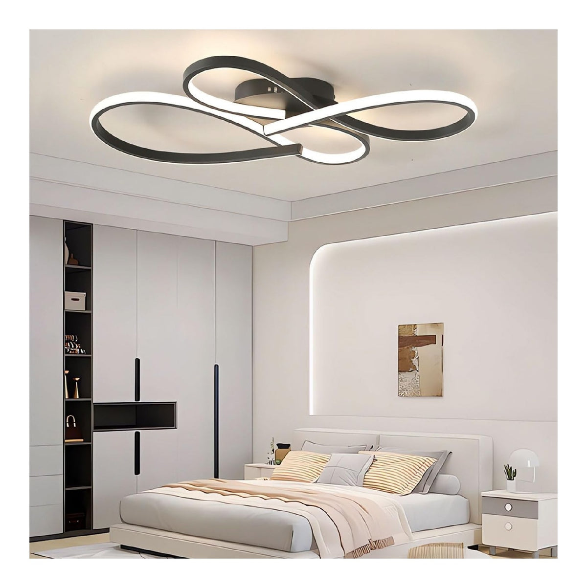 Plafoniera Lampade moderne incasso, plafoniere nere