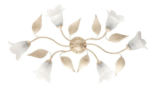 Illuminazione a soffitto Plafoniera Luci Ferro Battuto