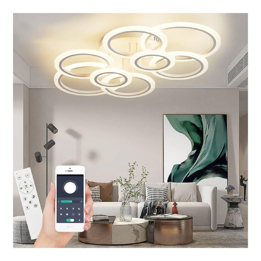 Plafoniera da soffitto dimmerabile regolabile nero LED integrato