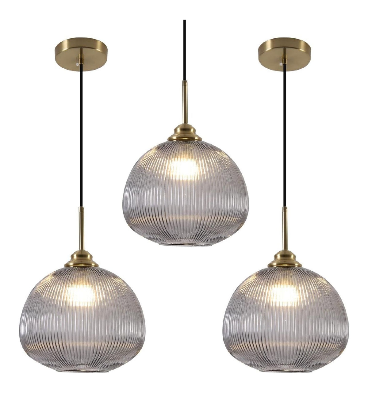 Plafoniera da soffitto 25 cm dimmerabile oro