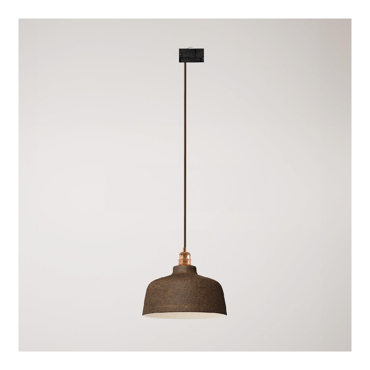 Lampadario decorativo 24 cm bianco