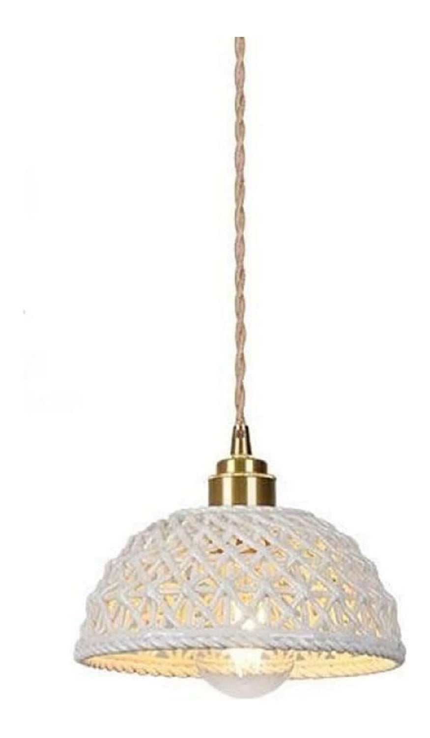 Lampadina regolabile nero Lampadario ceramica nordica Lampada