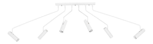 Plafoniera da soffitto regolabile orientabile bianco