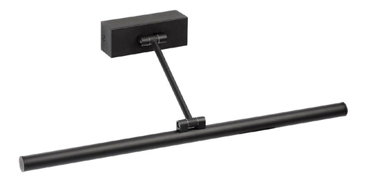 Corpo illuminante nero LED integrato stile minimalista