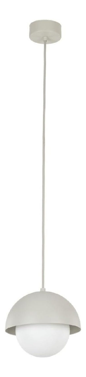 Regolabile lampada a sospensione con diffusore in vetro bianco