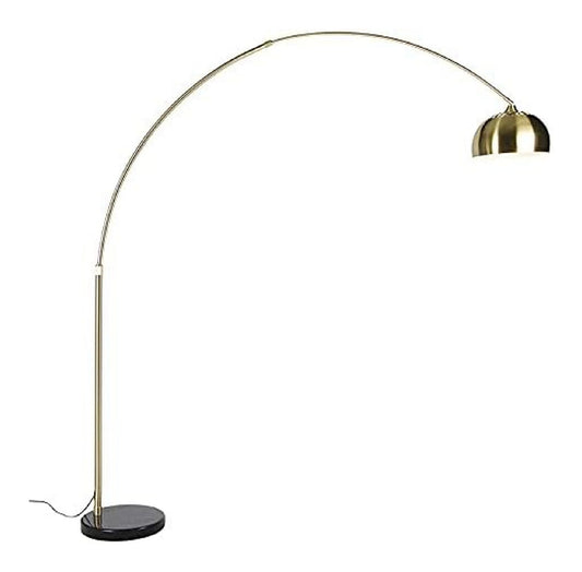 Piantana regolabile finitura ottone oro