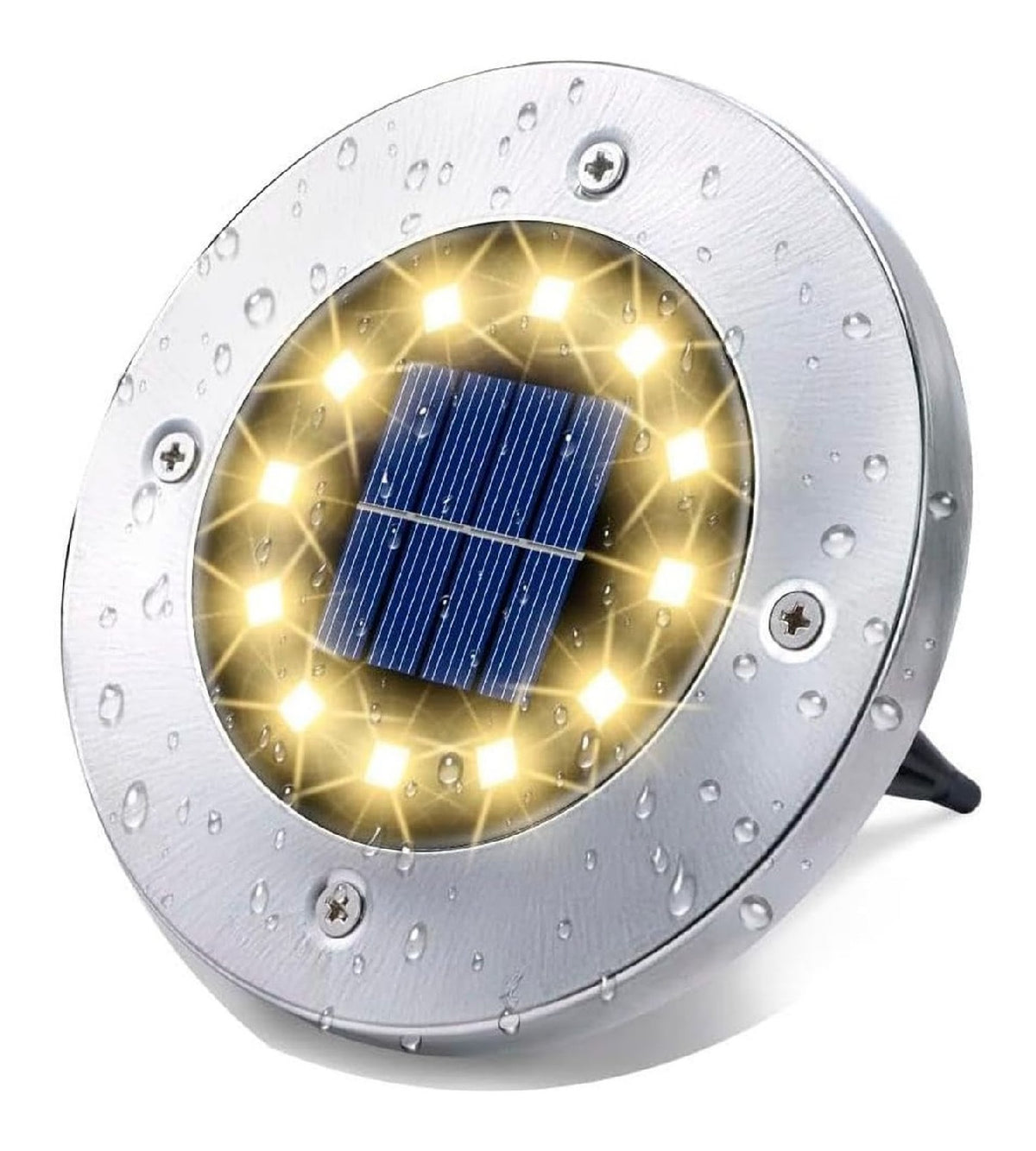 Lampada da esterno con sensore alimentazione solare trasparente