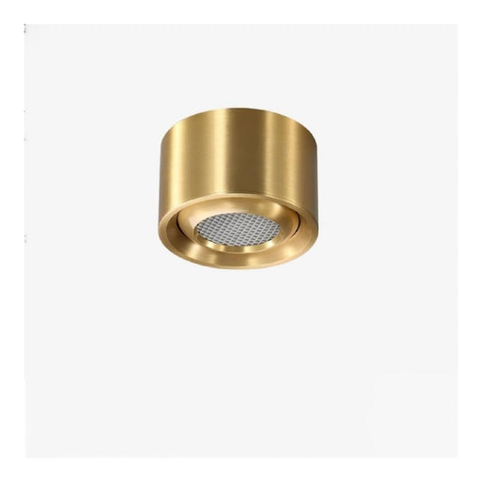 Regolabile faretto orientabile LED integrato oro