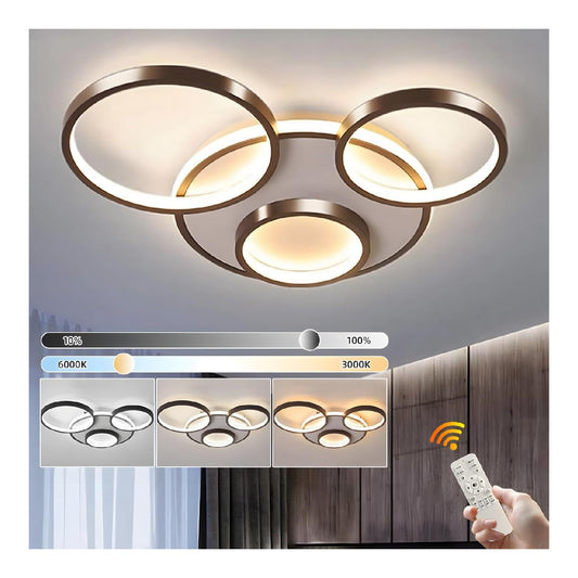 Plafoniera da soffitto 53 cm dimmerabile bianco