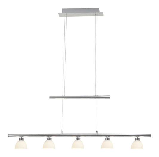 Lampada a sospensione Brilliant Lampe Tonja Lampada sospensione bianco