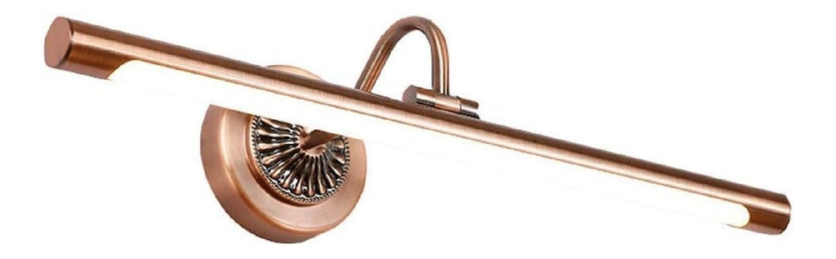 Luci da specchio struttura in metallo LED integrato nero